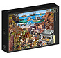 Grafika The Bigoudenes (Les Bigoudenes) - François Ruyer Puzzle 1000pcs