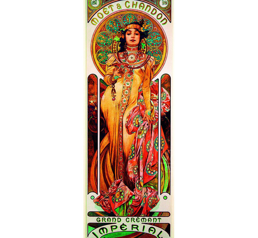 Bluebird Mucha - Moët & Chandon-Grand Crémant Impérial, 1899 Puzzle 1000pcs