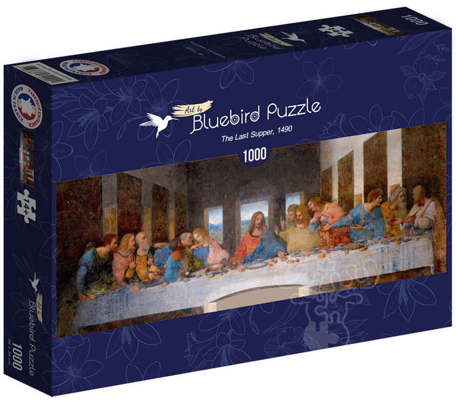 Bluebird Leonardo Da Vinci - The Last Supper, 1490 Puzzle 1000pcs