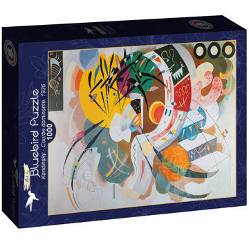 Bluebird Bluebird Kandinsky - Courbe dominante, 1936 Puzzle 1000pcs