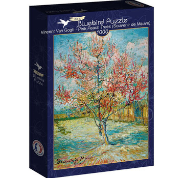 Bluebird Bluebird Vincent Van Gogh - Pink Peach Trees (Souvenir de Mauve), 1888 Puzzle 1000pcs