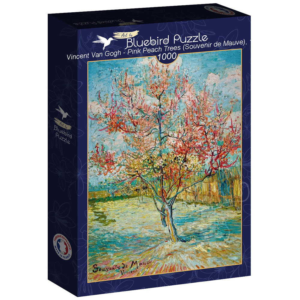 CHengQiSM Puzzle 2000 Pieces Puzzle For Adults Jigsaw Puzzle - Van Gogh - Peach Tree In Blossom (Souvenir De Mauve), Puzzle 2000 Pieces For Adults And Children From 14 Years, Multicoloured 100 X 70 Cm