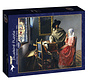 Bluebird Johannes Vermeer - The Glass of Wine, 1661 Puzzle 1000pcs
