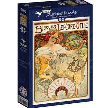 Bluebird Bluebird Biscuits Lefèvre-Utile, 1897 Puzzle 1000pcs