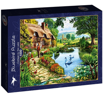 Bluebird Bluebird Cottage by the Lake Puzzle 1000pcs
