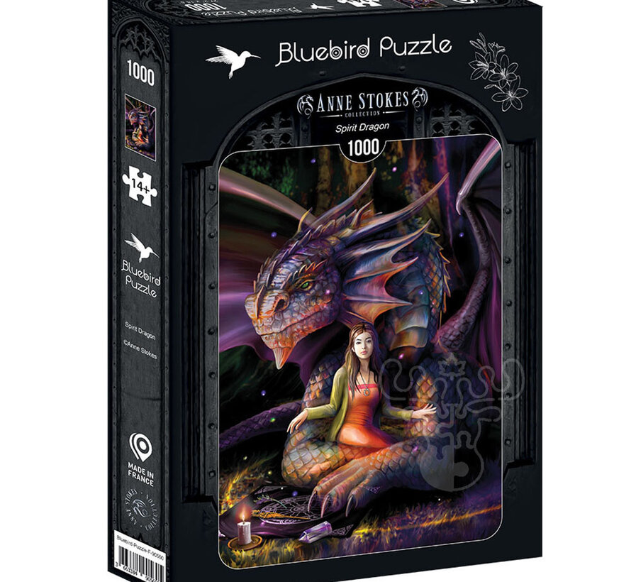 Bluebird Anne Stokes - Spirit Dragon Puzzle 1000pcs