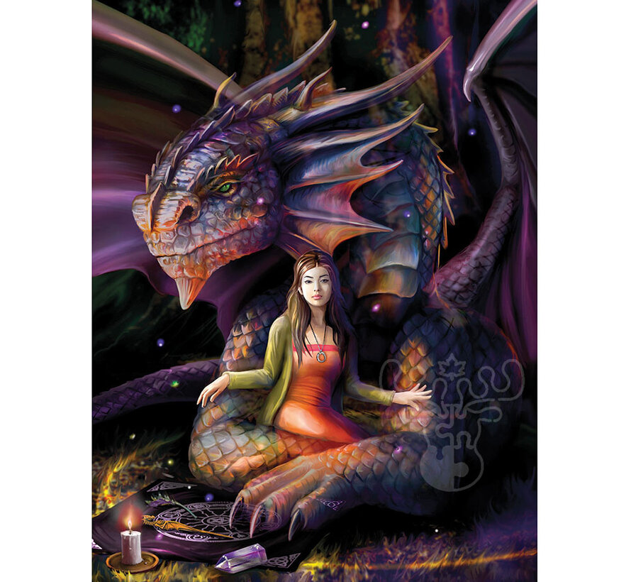 Bluebird Anne Stokes - Spirit Dragon Puzzle 1000pcs