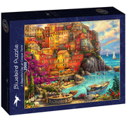 Bluebird Bluebird A Beautiful Day at Cinque Terre Puzzle 2000pcs