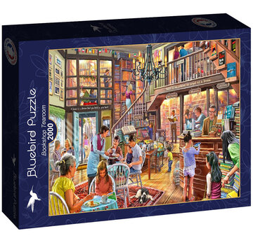 Bluebird Bluebird Bookshop Tearoom Puzzle 2000pcs