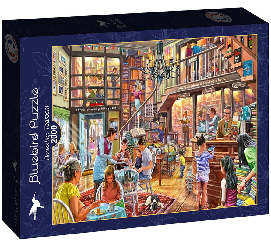 Bluebird Bookshop TearoomPuzzle 2000pcs