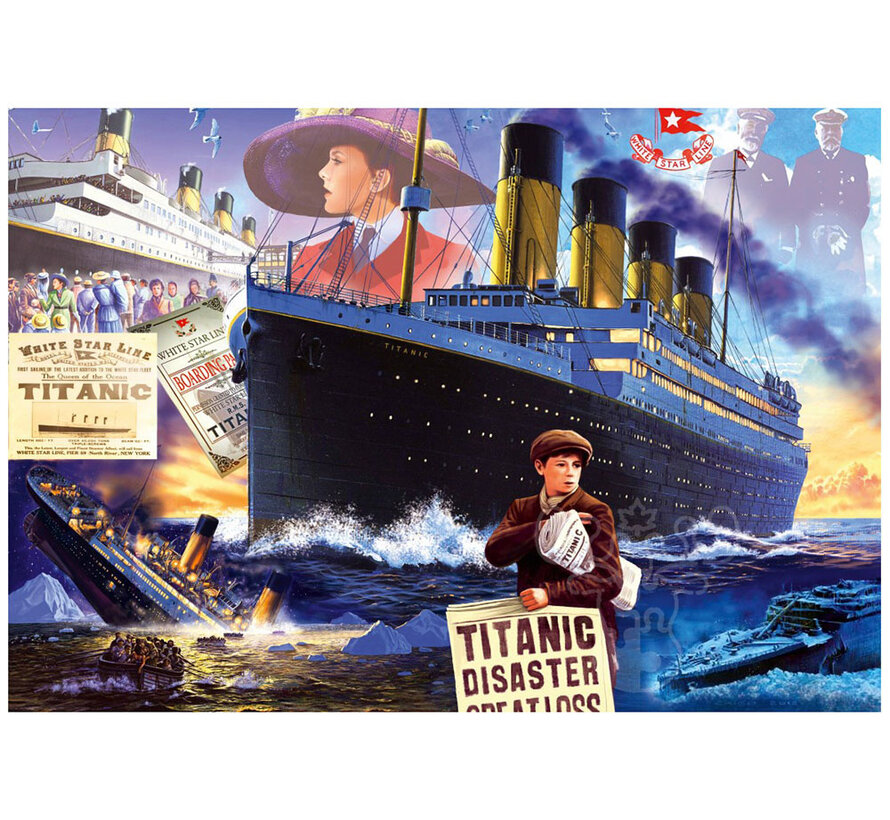 Bluebird Titanic Puzzle 1000pcs