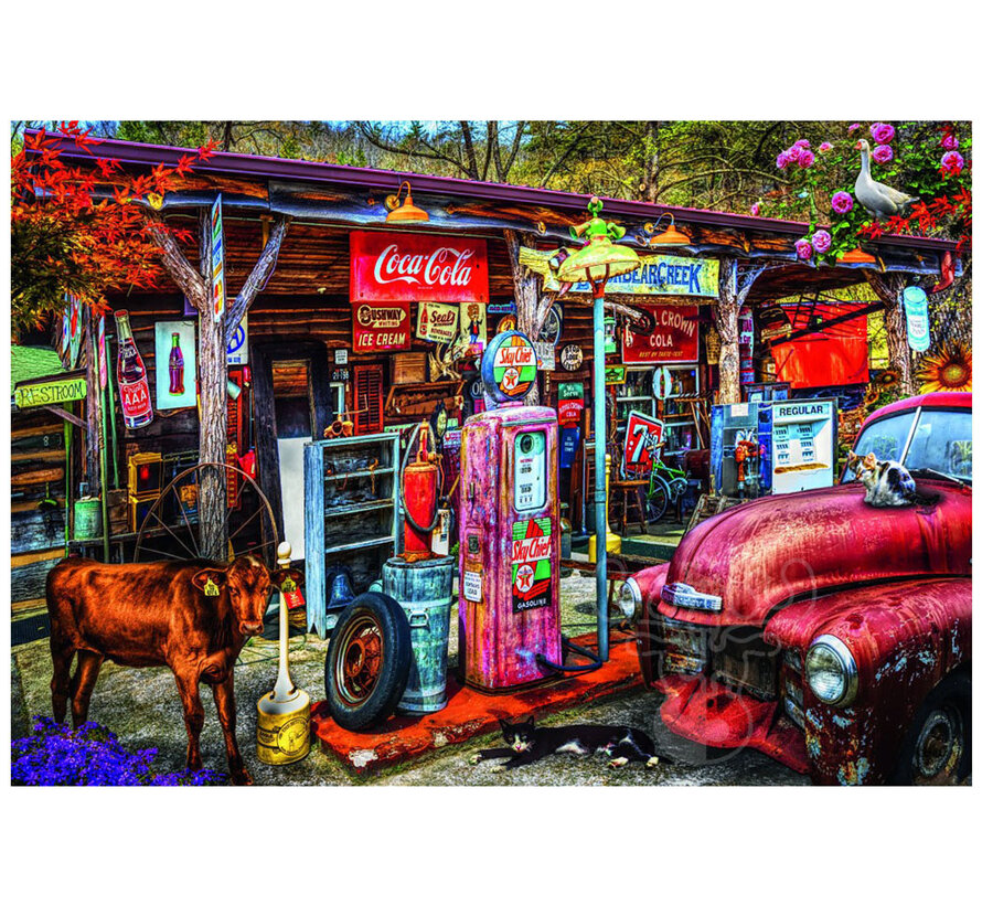 Bluebird On the Back Roads in the Country Puzzle 1000pcs