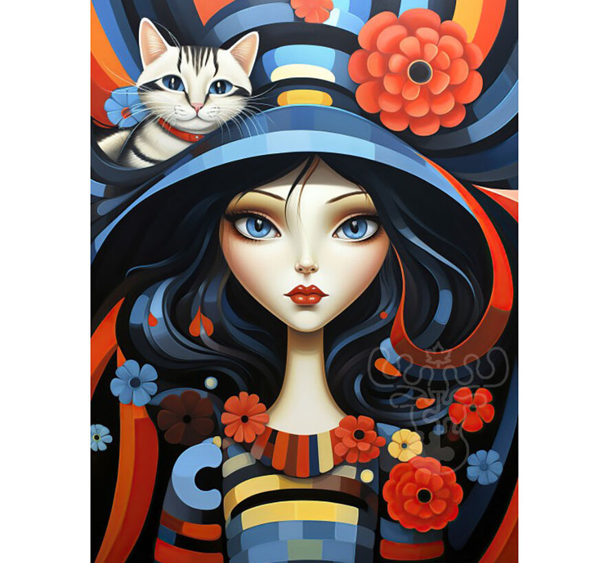 Bluebird Portrait Women And Animals Puzzle 300pcs