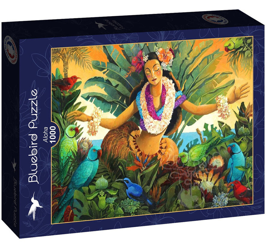 Bluebird Aloha Puzzle 1000pcs RETIRED
