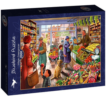 Bluebird Bluebird Village Greengrocer Puzzle 2000pcs