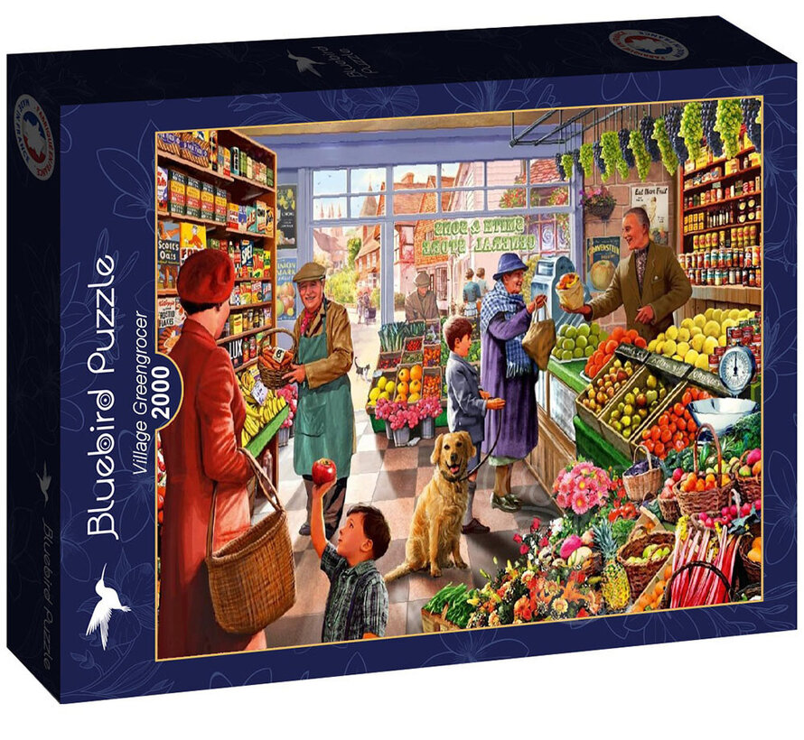 Bluebird Village Greengrocer Puzzle 2000pcs