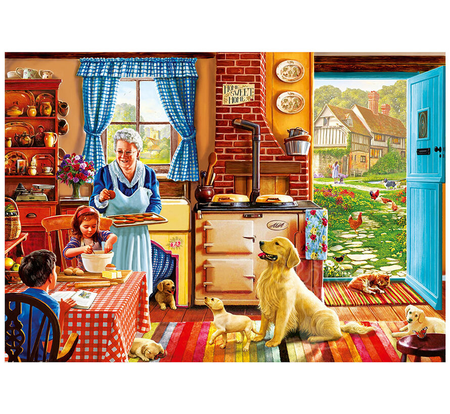 Bluebird Cottage Interior Puzzle 300pcs