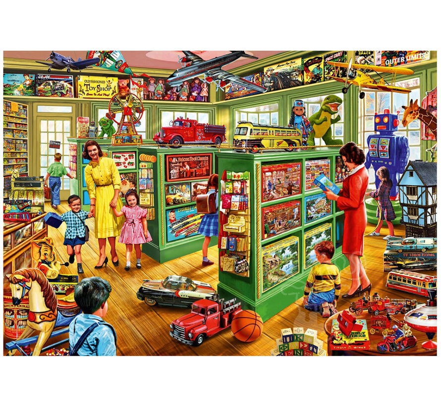 Bluebird Toy Shop Interiors Puzzle 2000pcs