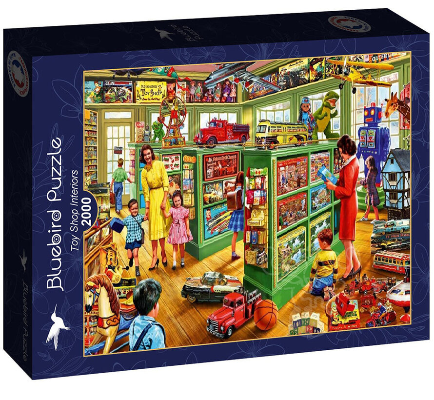 Bluebird Toy Shop Interiors Puzzle 2000pcs