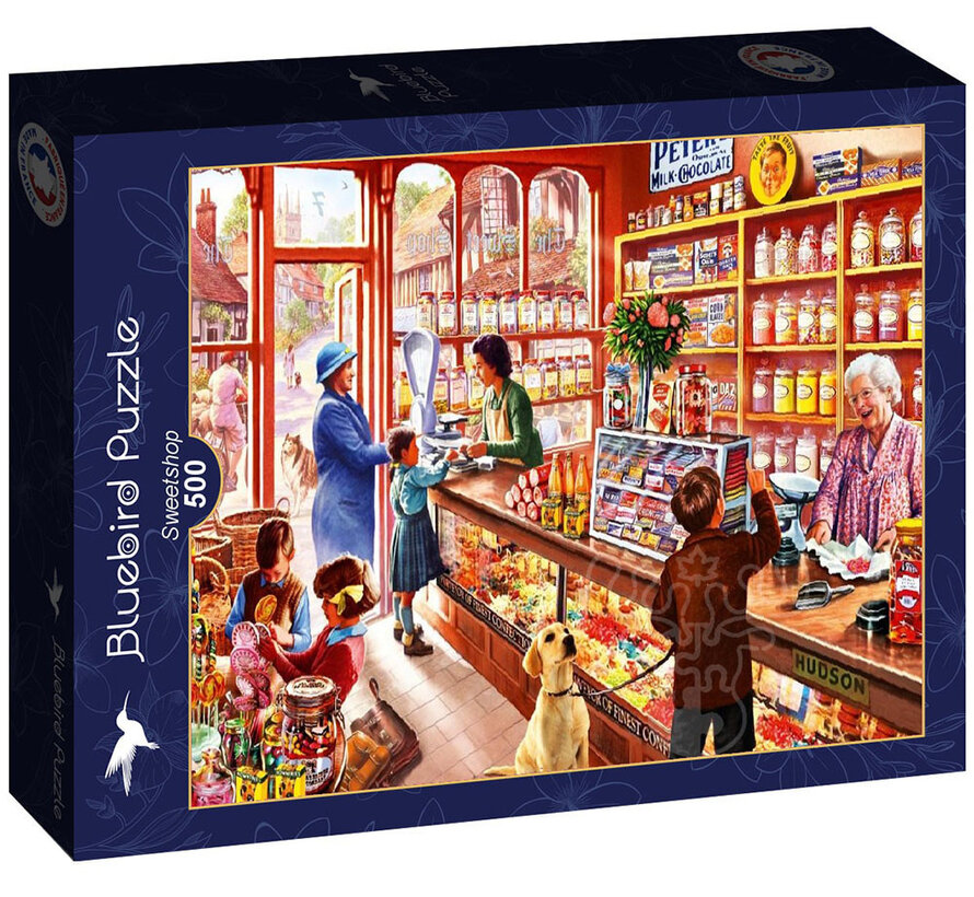 Bluebird Sweetshop Puzzle 500pcs