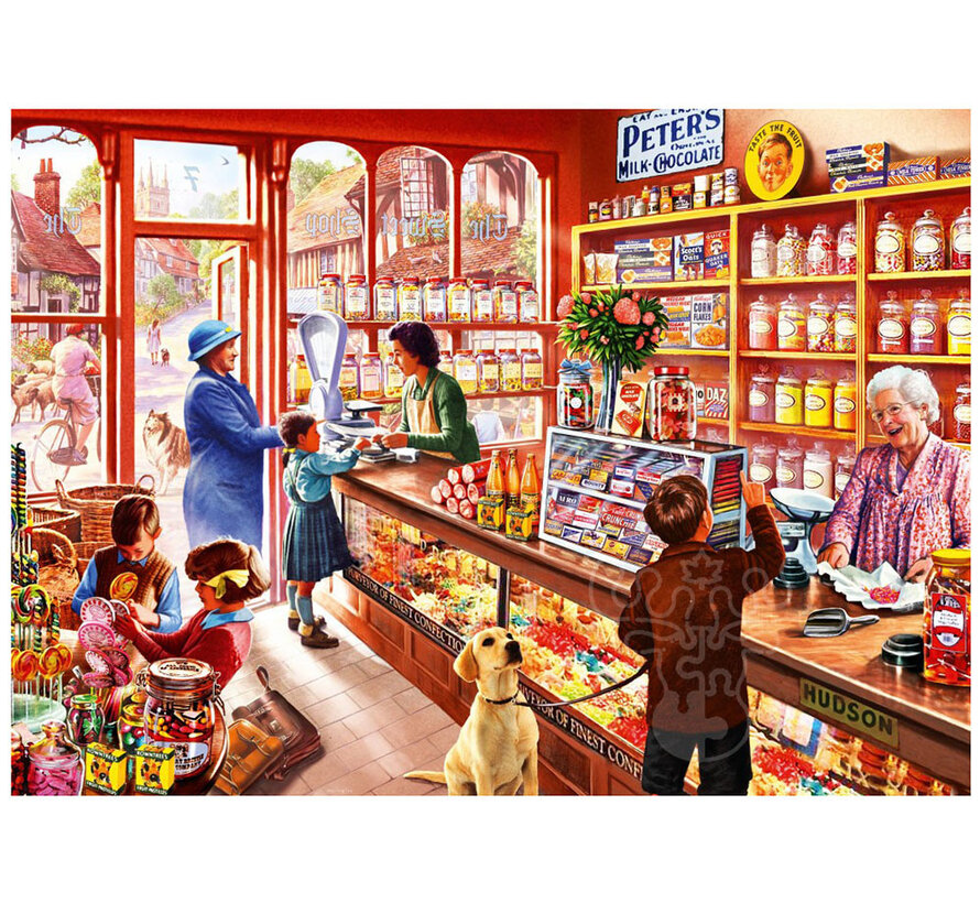 Bluebird Sweetshop Puzzle 500pcs