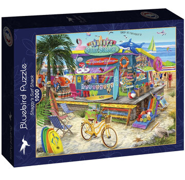 Bluebird Bluebird Shaggy's Surf Shack Puzzle 1000pcs