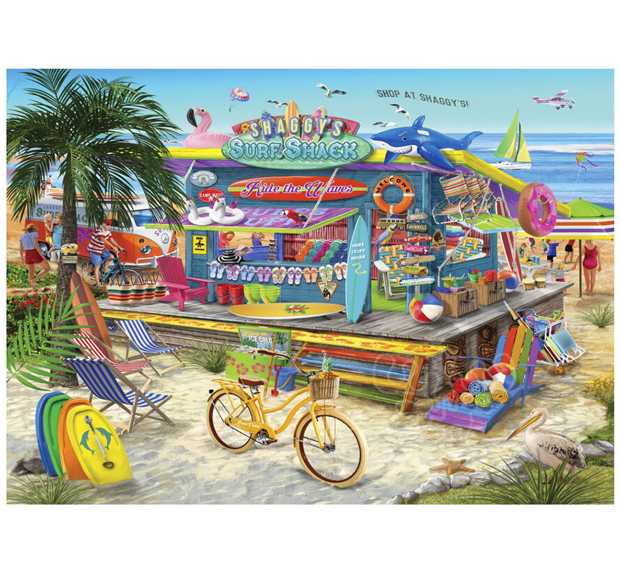 Bluebird Shaggy's Surf Shack Puzzle 500pcs