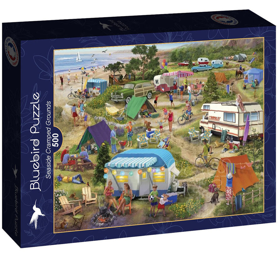 Bluebird Seaside Cramped Grounds Puzzle 500pcs