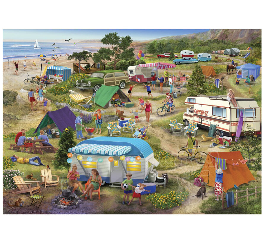 Bluebird Seaside Cramped Grounds Puzzle 500pcs