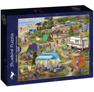 Bluebird Bluebird Seaside Cramped Grounds Puzzle 1000pcs