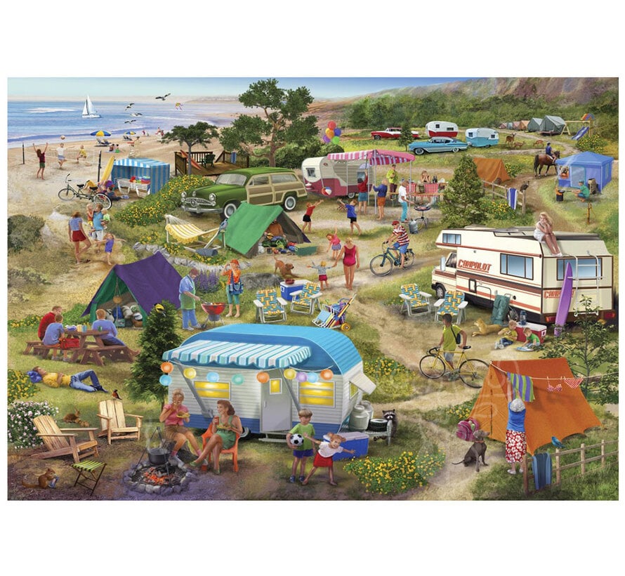 Bluebird Seaside Cramped Grounds Puzzle 1000pcs