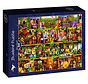 Bluebird Wine Shelf Puzzle 500pcs