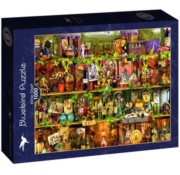 Bluebird Bluebird Wine Shelf Puzzle 1000pcs