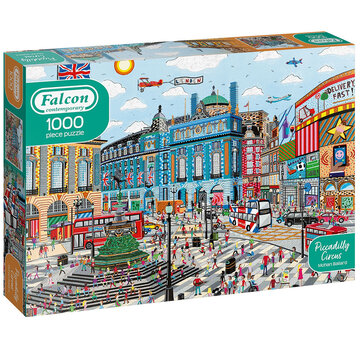 Falcon Falcon Contemporary Piccadilly Circus Puzzle 1000pcs - Import ONLINE ORDER ONLY