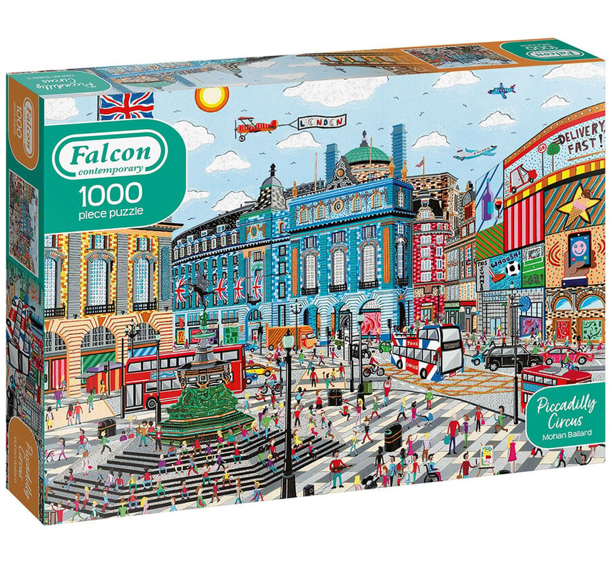 Falcon Contemporary Piccadilly Circus Puzzle 1000pcs - Import