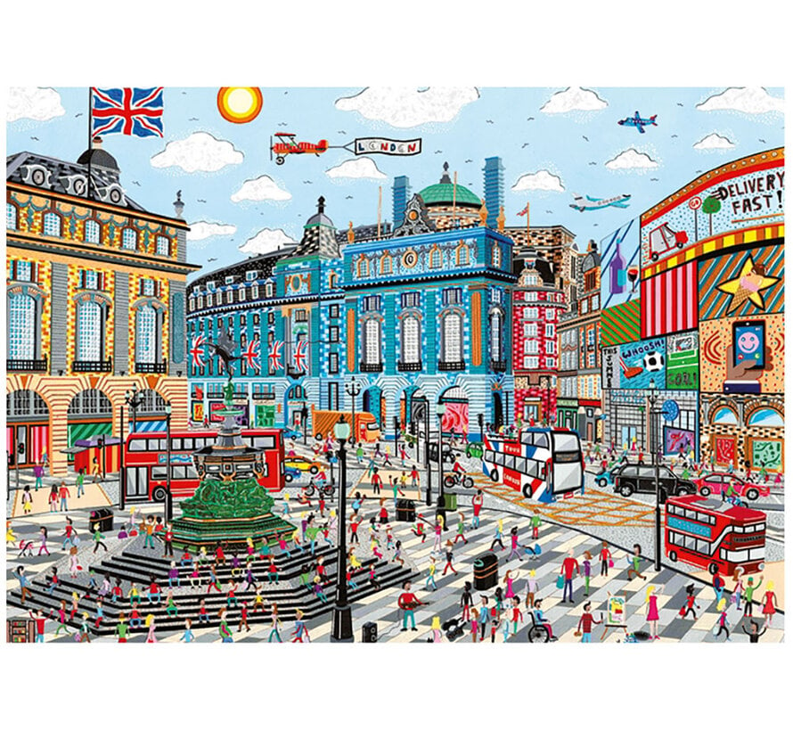 Falcon Contemporary Piccadilly Circus Puzzle 1000pcs - Import