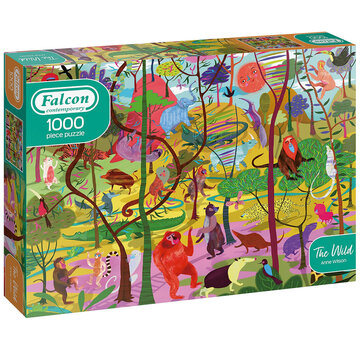 Falcon FINAL SALE Falcon Contemporary The Wild Puzzle 1000pcs - Import ONLINE ORDER ONLY