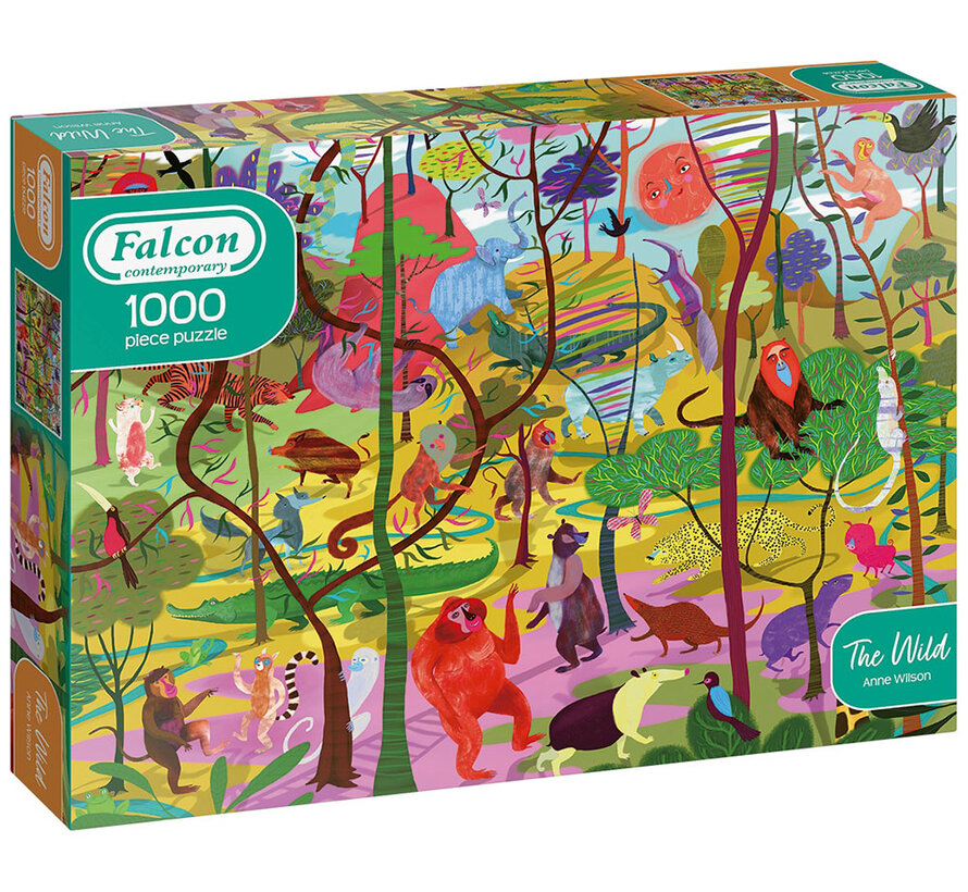 Falcon Contemporary The Wild Puzzle 1000pcs - Import