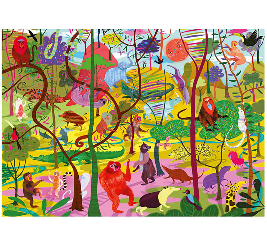 Falcon Contemporary The Wild Puzzle 1000pcs - Import