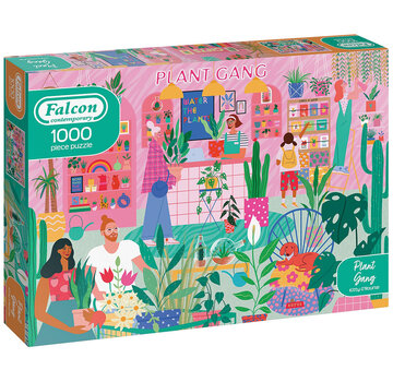 Falcon Falcon Contemporary Plant Gang Puzzle 1000pcs - Import