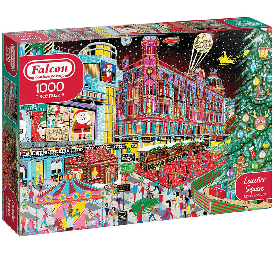 FINAL SALE Falcon Contemporary  Leicester Square Puzzle 1000pcs - Import ONLINE ORDER ONLY