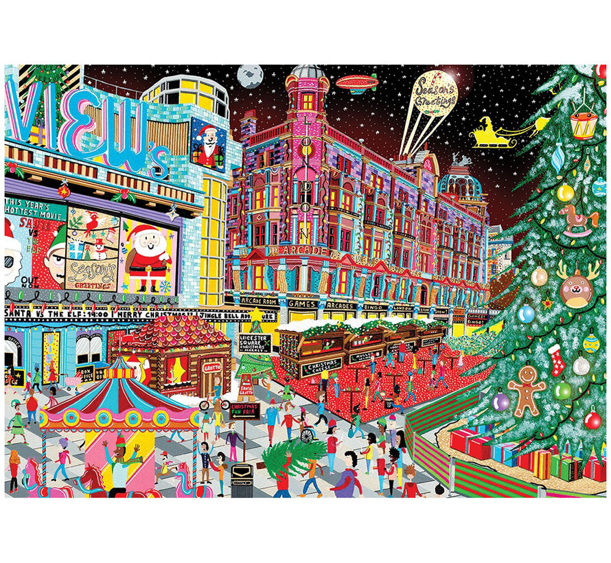 FINAL SALE Falcon Contemporary  Leicester Square Puzzle 1000pcs - Import ONLINE ORDER ONLY