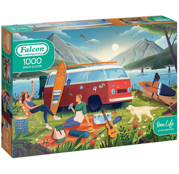 Falcon Falcon Contemporary Van Life Puzzle 1000pcs - Import ONLINE ORDER ONLY