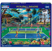 White Mountain White Mountain Pickleball Paradise Puzzle 1000pcs