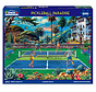 White Mountain Pickleball Paradise Puzzle 1000pcs