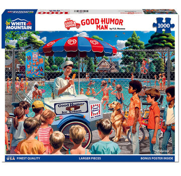 White Mountain White Mountain Good Humor Man Puzzle 1000pcs