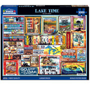 White Mountain White Mountain Lake Time Puzzle 1000pcs