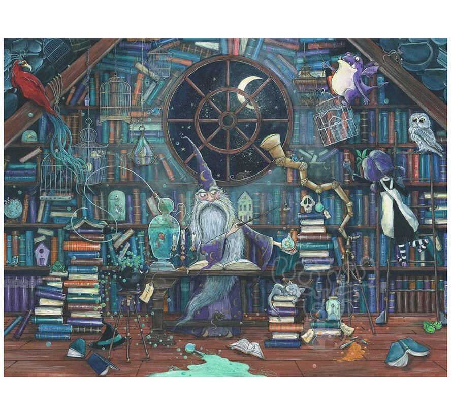 Ravensburger Magical Merlin Puzzle 2000pcs - Import
