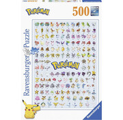 Ravensburger Ravensburger Pokémon: First generation Pokédex Puzzle 500pcs - Import