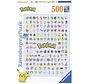 Ravensburger Pokémon: First generation Pokédex Puzzle 500pcs - Import